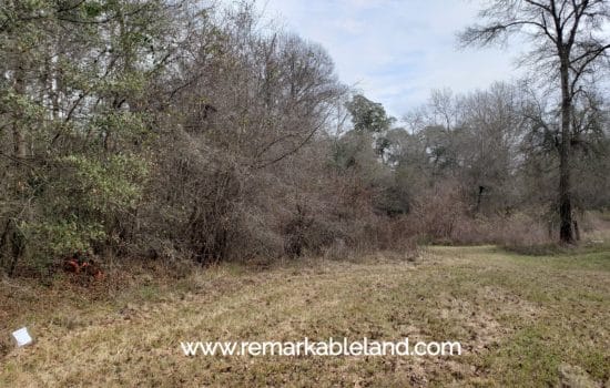 SOLD: 1.329 Acres with Menard Creek Frontage