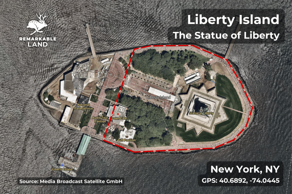 10 Acres in New York - Liberty Island