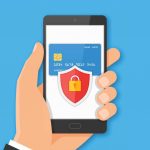 mobile-payment-security-concept-vector-id657619168